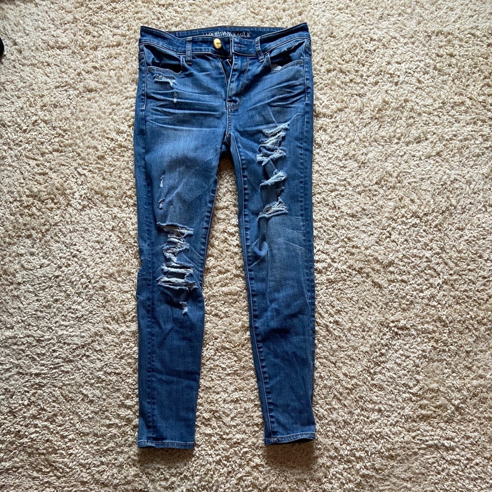 American Eagle Hi-Rise Jeggings - Size 4 Short